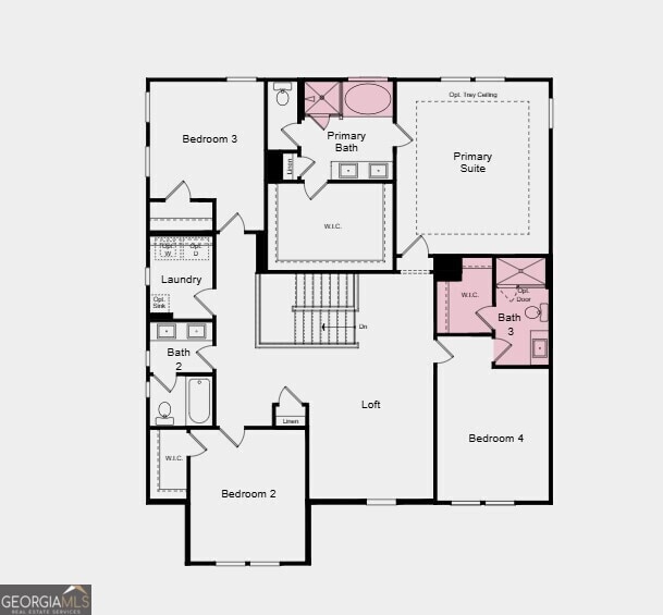 52 Sheryl Way, Loganville, GA 30052 - view of home floor plan