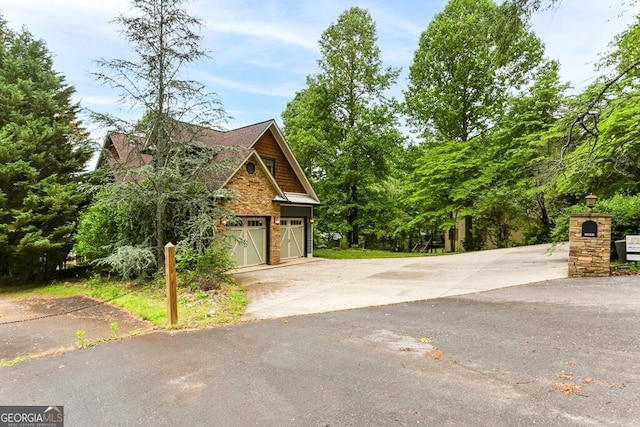 2373 Herman Drake Rd, Young Harris, GA 30582 - view of front of property with concrete driveway