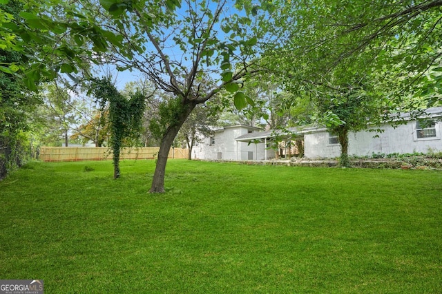 1441 Ezra Church Dr NW, Atlanta, GA 30314 - view of yard with fence
