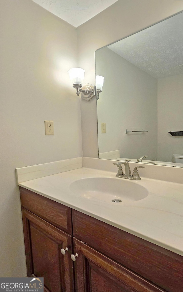 2929 Torreya Way SE, Marietta, GA 30067 - half bathroom with vanity and toilet