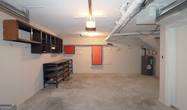 2929 Torreya Way SE, Marietta, GA 30067 - garage with water heater and a garage door opener