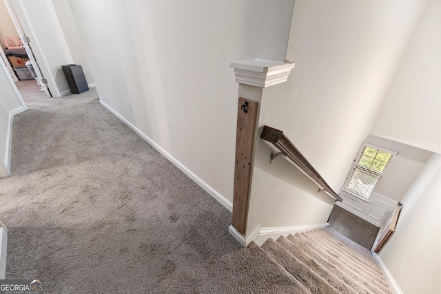 6018 Cloverfield Way, Braselton, GA 30517 - staircase with carpet and baseboards
