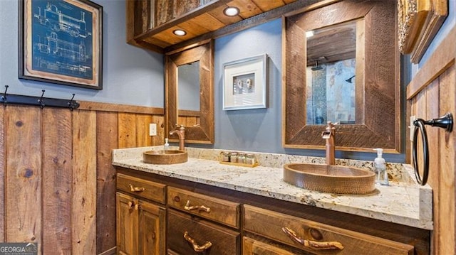 68 Shalom Vw, Blue Ridge, GA 30513 - full bathroom featuring double vanity