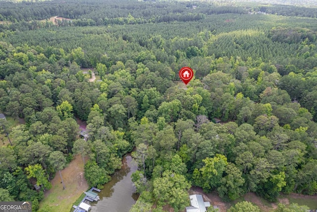 138 Forest Hill Dr, Eatonton, GA 31024 - aerial view featuring a view of trees