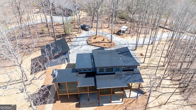 aerial view