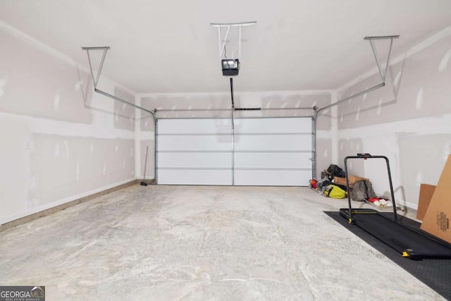 138 Brode Ln, Pendergrass, GA 30567 - garage with a garage door opener