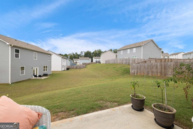 138 Brode Ln, Pendergrass, GA 30567 - view of yard featuring fence, a residential view, and a patio area