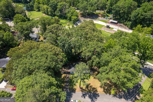 aerial view