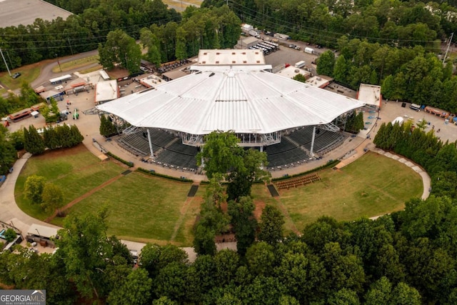drone / aerial view