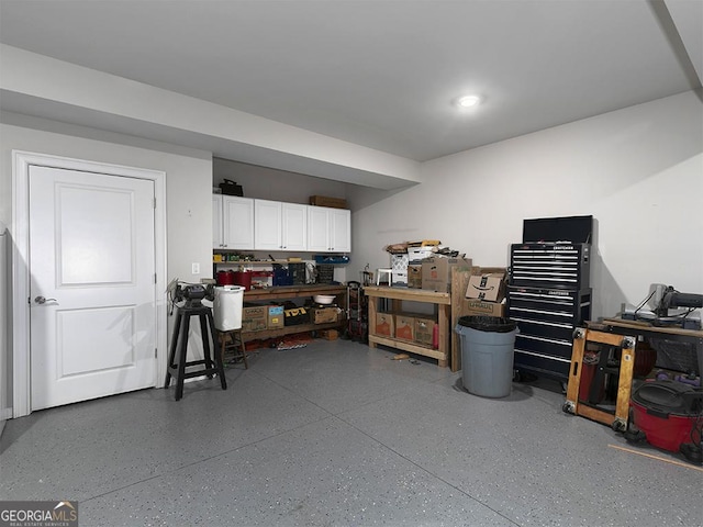 4845 Josie Way NW, Acworth, GA 30101 - interior space with a workshop area