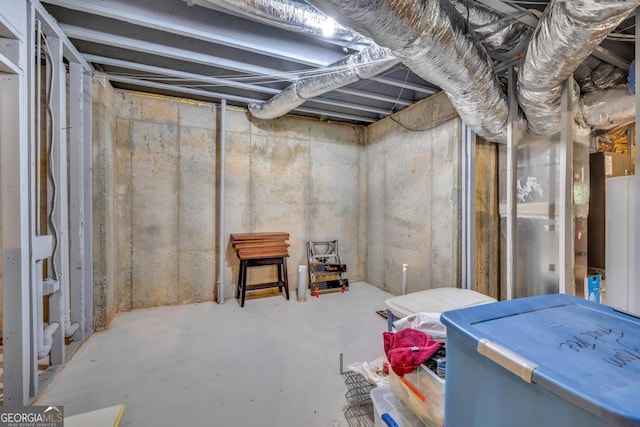 2323 Council Ln, Buford, GA 30519 - view of unfinished below grade area