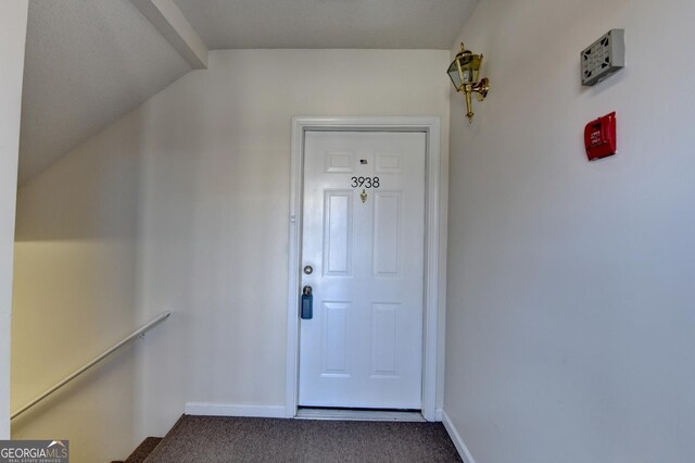 view of exterior entry