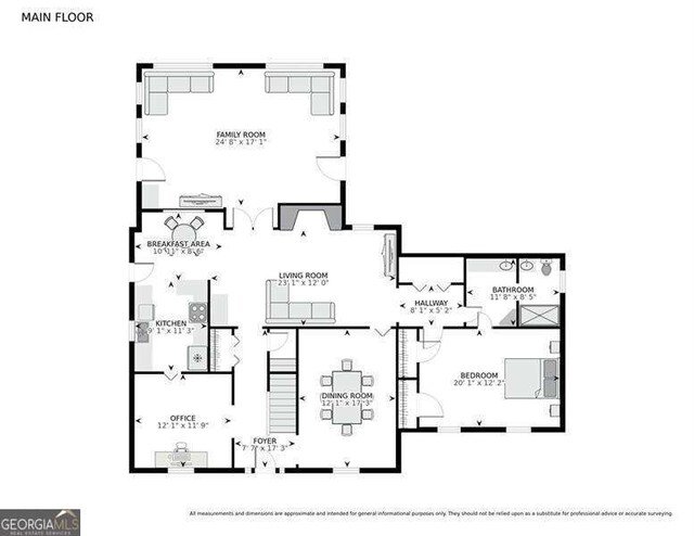 view of layout
