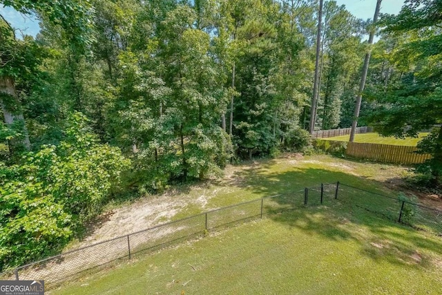 4408 Meadowwood Dr, Loganville, GA 30052 - view of yard with fence