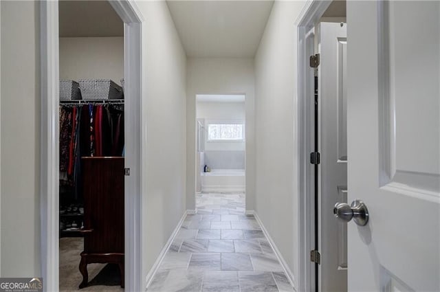 4870 Odum View Ln, Cumming, GA 30040 - corridor with baseboards