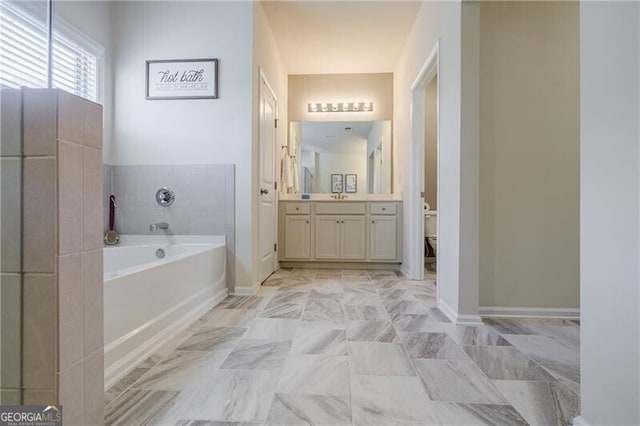 4870 Odum View Ln, Cumming, GA 30040 - full bath with a bath and vanity