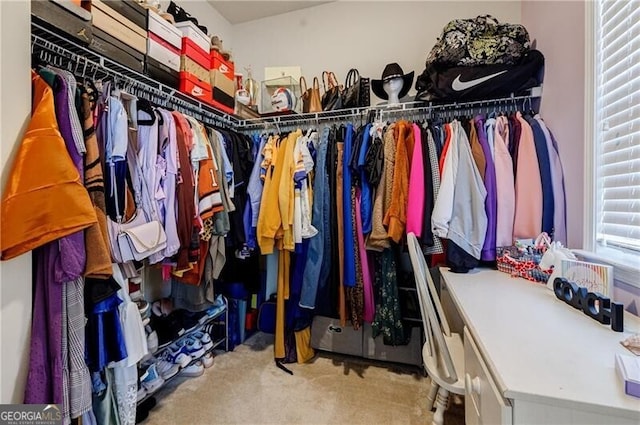 4870 Odum View Ln, Cumming, GA 30040 - spacious closet featuring carpet floors