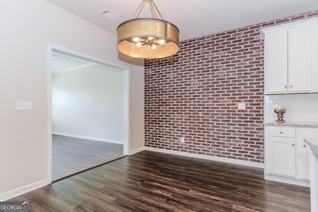 3627 Canyon Springs Dr, Oakwood, GA 30566 - kitchen with stainless steel dishwasher, dark wood finished floors, white cabinets, and a sink