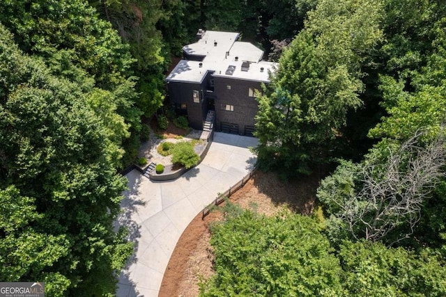 4 W Wesley Rdg NW, Atlanta, GA 30327 - view from above of property