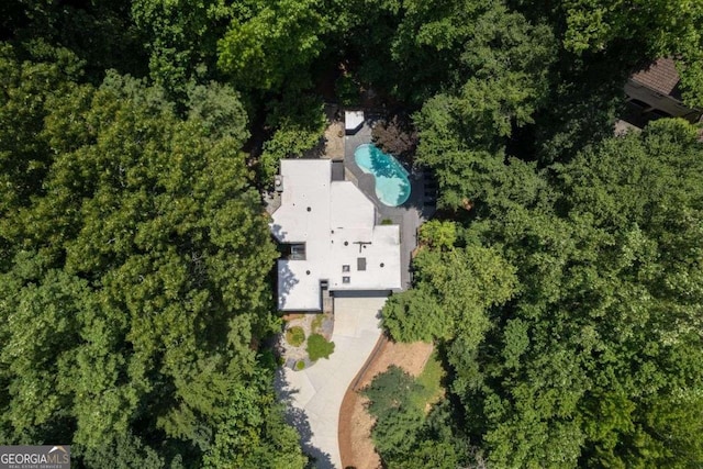 4 W Wesley Rdg NW, Atlanta, GA 30327 - aerial overview of property's location with a pool