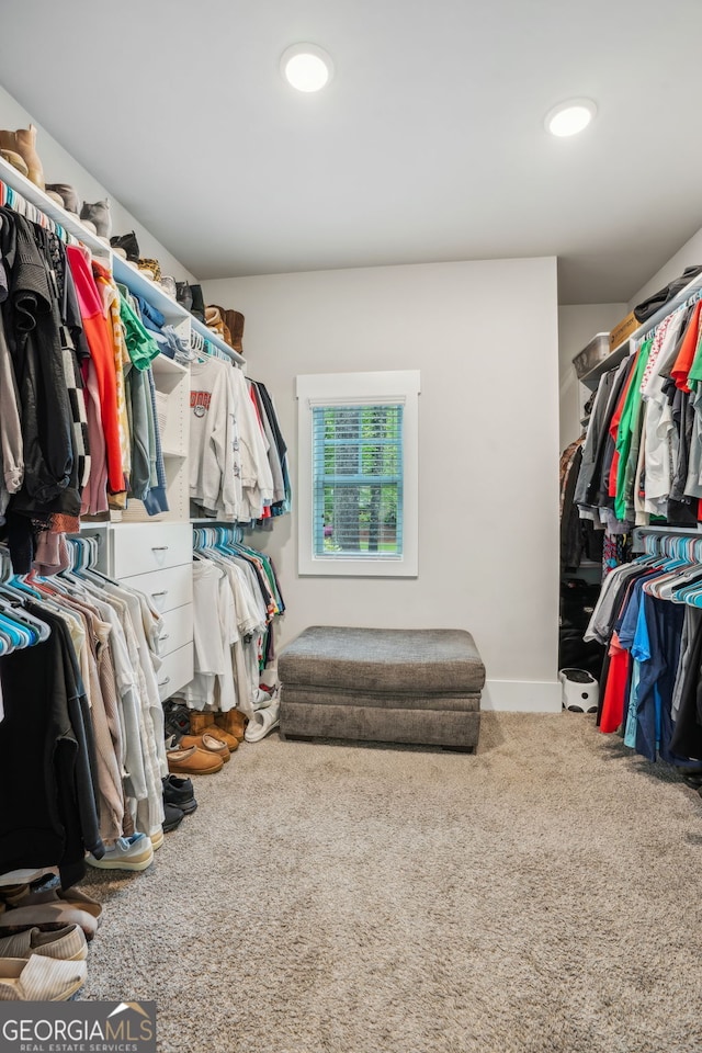4426 Oxburgh Park, Flowery Branch, GA 30542 - walk in closet featuring carpet flooring