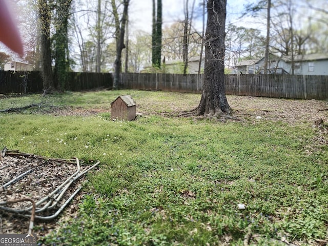 1114 Suncrest Ln, Birmingham, AL 35215 - view of yard featuring a fenced backyard