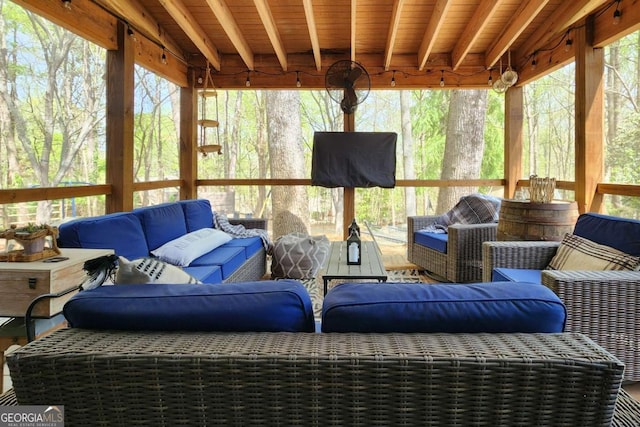 4295 S Berkeley Lake Rd NW, Berkeley Lake, GA 30096 - sunroom / solarium with outdoor lounge area