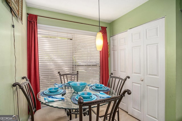 105 Governors Dr, Forest Park, GA 30297 - dining room with light tile patterned flooring