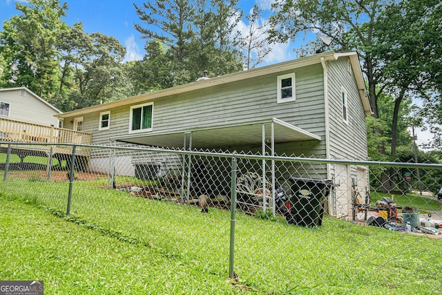 10 Powder Dr, Dallas, GA 30157 - back of property