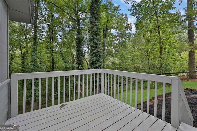 9415 Martin Rd, Roswell, GA 30076 - view of deck