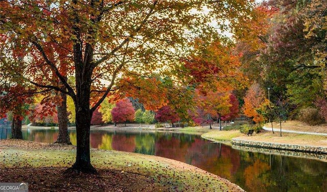 9415 Martin Rd, Roswell, GA 30076 - view of property's community featuring a water view