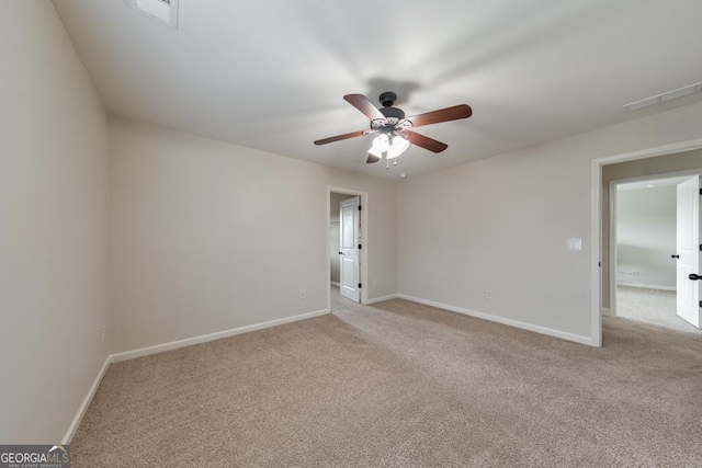 64 Durana Way, Dallas, GA 30132 - unfurnished room featuring light colored carpet and a ceiling fan