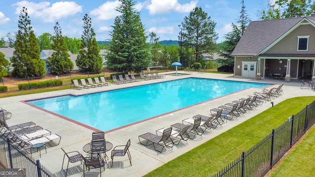 64 Durana Way, Dallas, GA 30132 - community pool with a patio