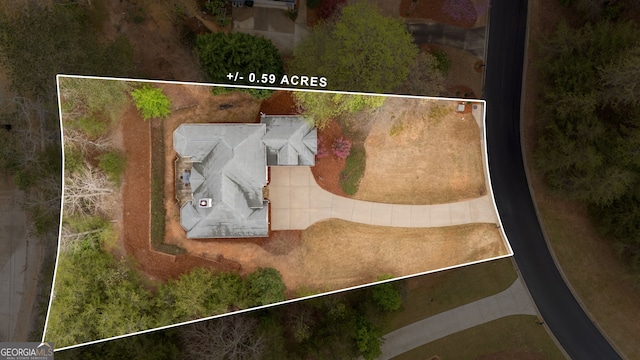 drone / aerial view