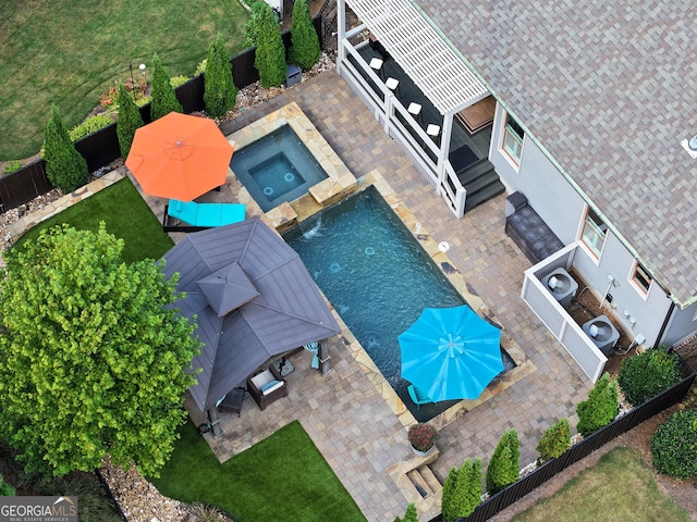 319 Riverton Way, Woodstock, GA 30188 - aerial view