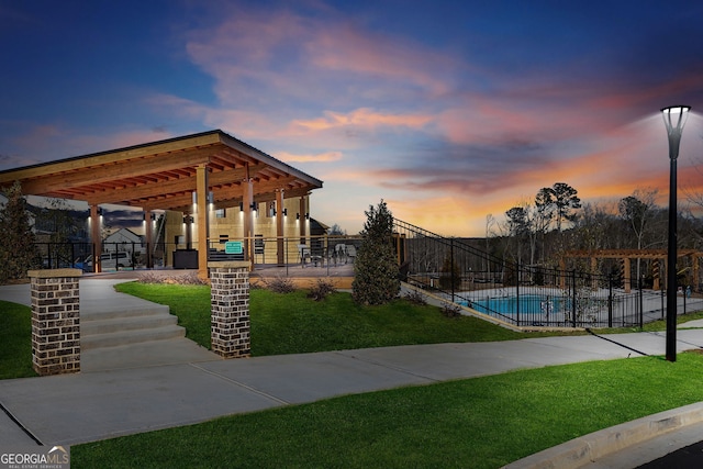 319 Riverton Way, Woodstock, GA 30188 - view of community with a pool