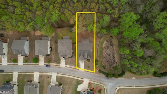 164 Madison Grace Ave, Mcdonough, GA 30252 - bird's eye view featuring a residential view