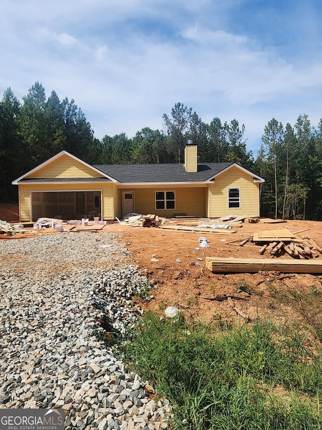 357 Liberty Hill Rd Unit 18, Hartwell, GA 30643 - view of front of property featuring a chimney and an attached garage