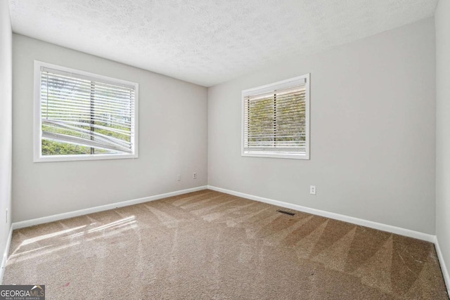 1360 Cypress Ridge Cir, Stone Mountain, GA 30083 - unfurnished room with baseboards, carpet flooring, and a textured ceiling