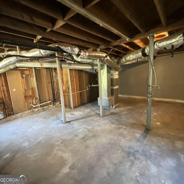 2502 Miriam Ln, Decatur, GA 30032 - view of unfinished below grade area