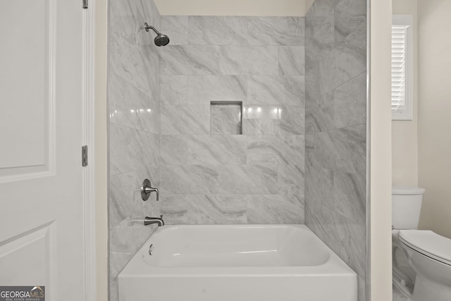 556 James P Brawley Dr NW, Atlanta, GA 30318 - full bath with toilet and bathtub / shower combination