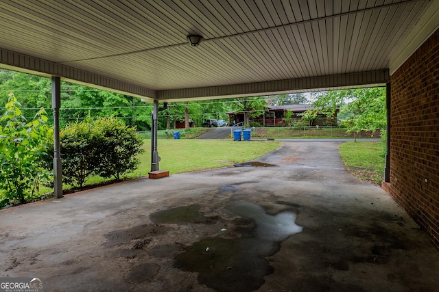 210 Briarwood Dr, Dallas, GA 30132 - view of patio / terrace featuring an attached carport