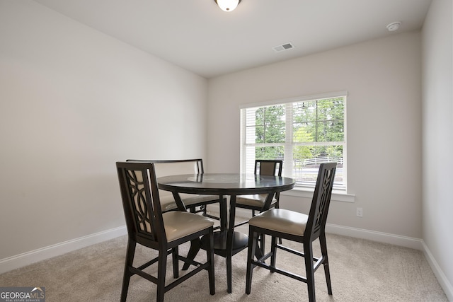 8 Hardin Ct Lot 16, Newnan, GA 30263 - dining area featuring baseboards and light colored carpet