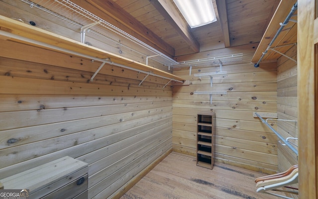 221 Laurel Cir, Dahlonega, GA 30533 - walk in closet featuring light wood finished floors