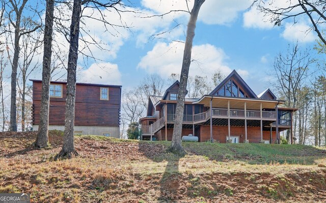 221 Laurel Cir, Dahlonega, GA 30533 - view of rear view of property