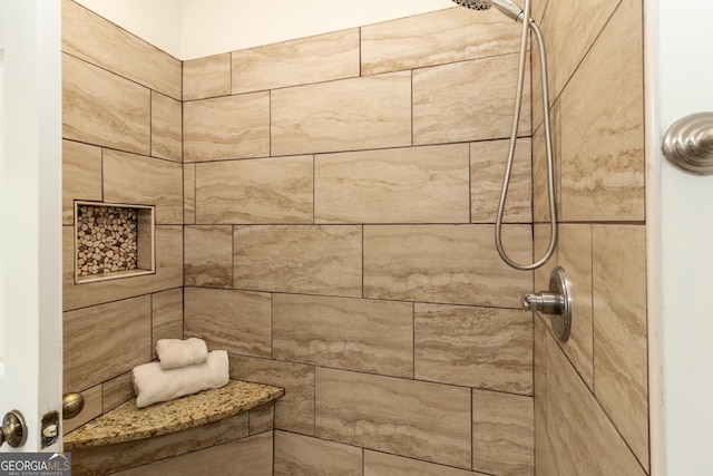 260 Peachtree Ln, Newnan, GA 30265 - full bath featuring a tile shower