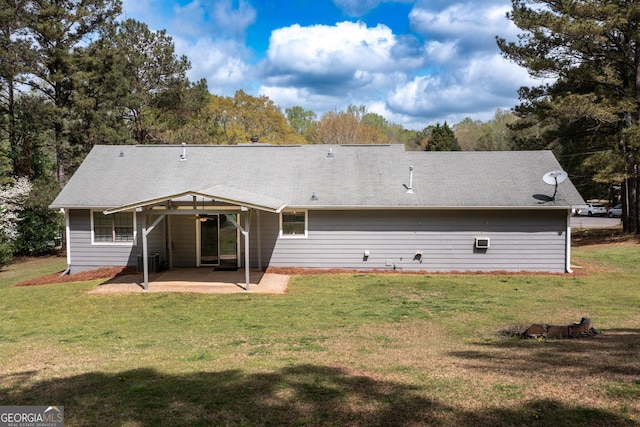 260 Peachtree Ln, Newnan, GA 30265 - rear view of house featuring a patio and a yard