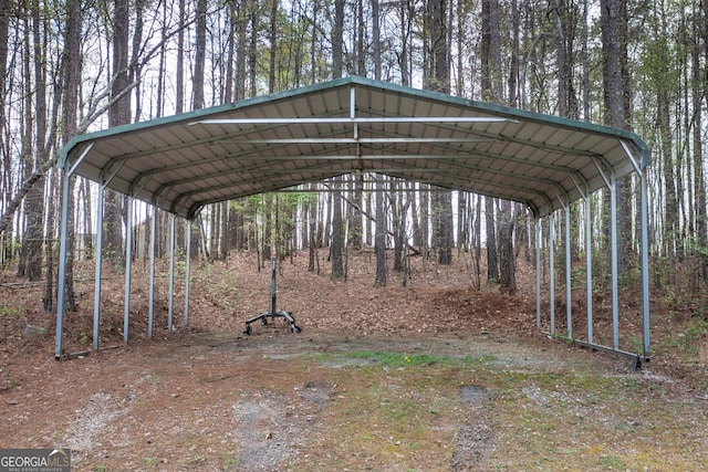 260 Peachtree Ln, Newnan, GA 30265 - view of car parking with a carport