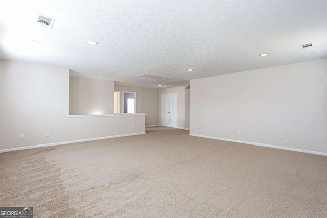 1924 Sweet Flag Rd, Lawrenceville, GA 30045 - carpeted spare room featuring baseboards, recessed lighting, and a textured ceiling