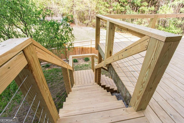 1924 Sweet Flag Rd, Lawrenceville, GA 30045 - wooden deck featuring stairs